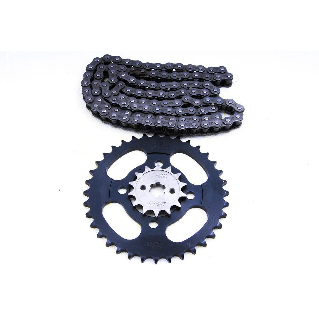 KIT CHAINE 428 FRZ BENMA 36T-14-116L