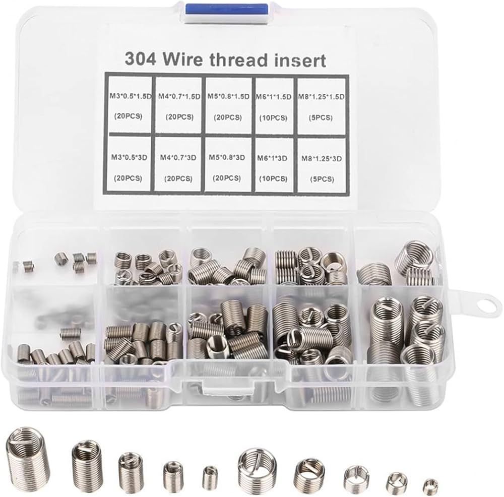 kit reparation filetage (ressort+taraud) M3=&gt;M8