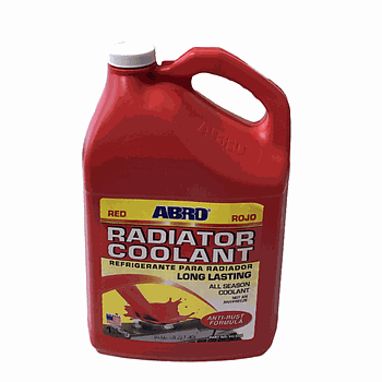 Liquide de refroidissement abro red 4L