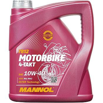 HUILE SYNTHETIQUE 10W40 MANNOL 4TAKT 4L